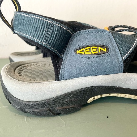 KEEN Men Newport H2 Closed Toe Water Sandals Slate Charcoal Size 14 EUC‎